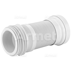 Traper / złącze WC uniwersalne, wzmocnione rozciągane 110 mm