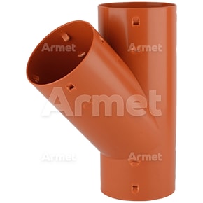 Trójnik drenażowy 100 mm 45°